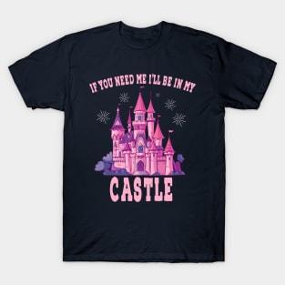 Princess Royal Majestic Castle Wonderland Castle pink castle T-Shirt